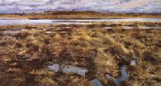 Bruno Andreas Liljefors The Curlews oil painting
